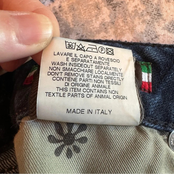 Jacob Cohen Jeans Size 26 Medium Wash Slim Rare Luxury Denim Made in Italy PW711 - Picture 14 of 14